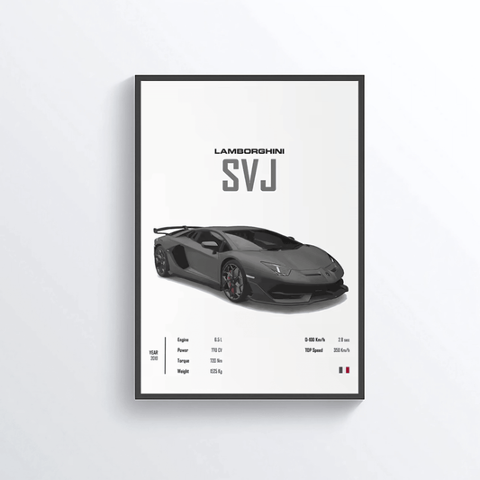 Lamborghini SVJ colored