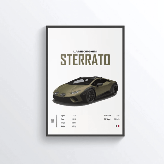 Lamborghini Sterrato colored