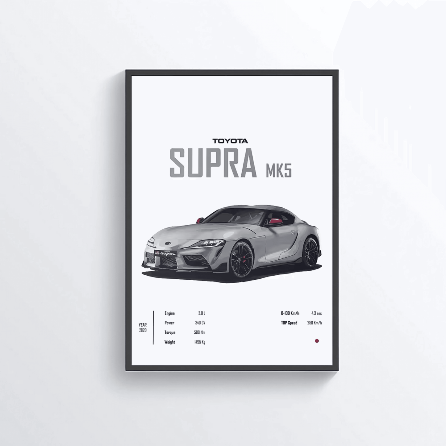 Toyota Supra Mk5 colored