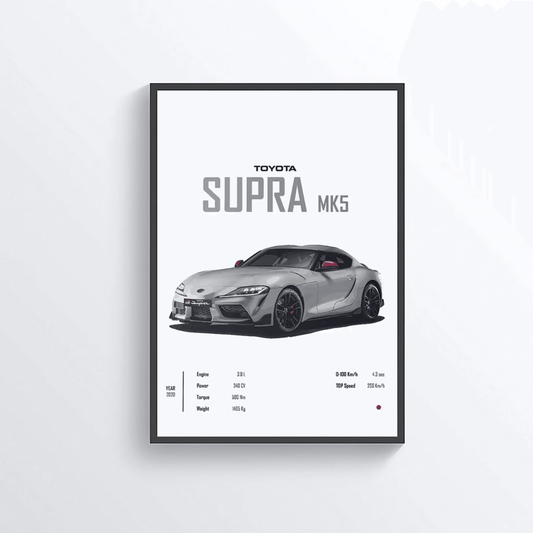Toyota Supra Mk5 colored
