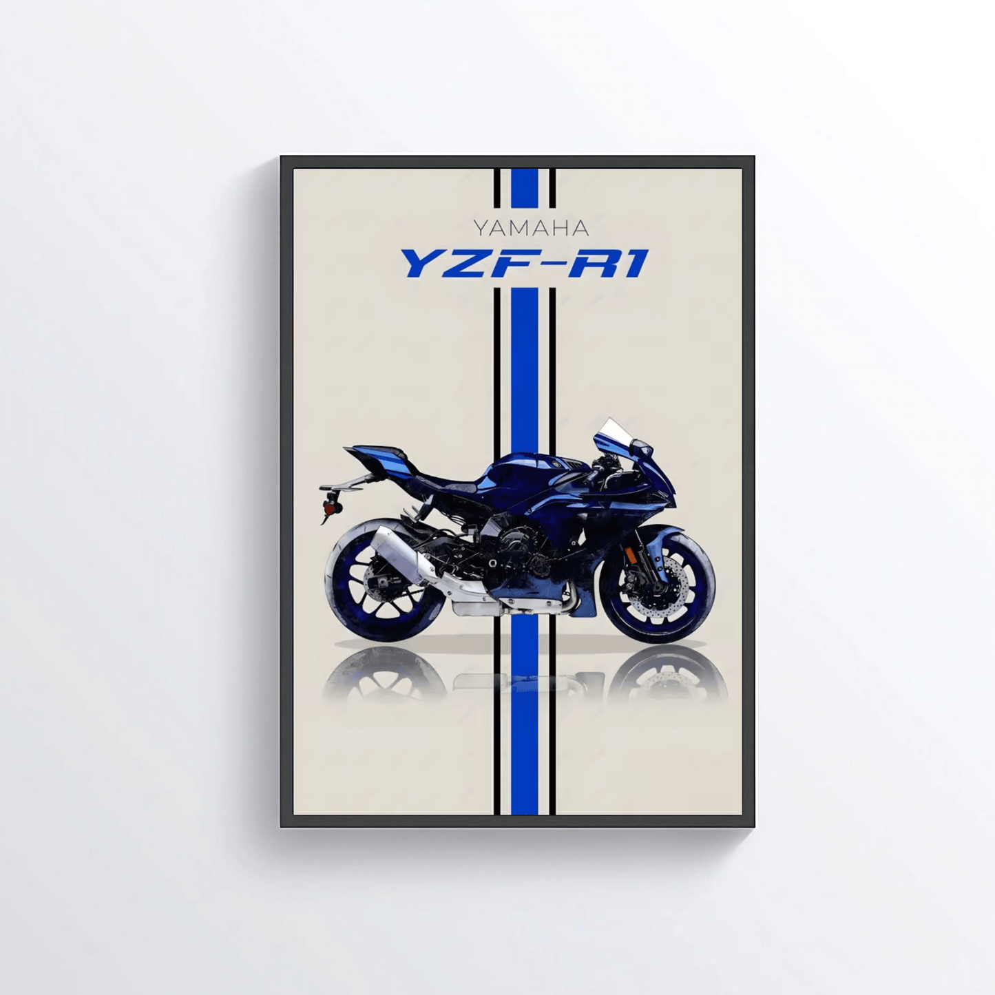 Yamaha YZF-R1 colored