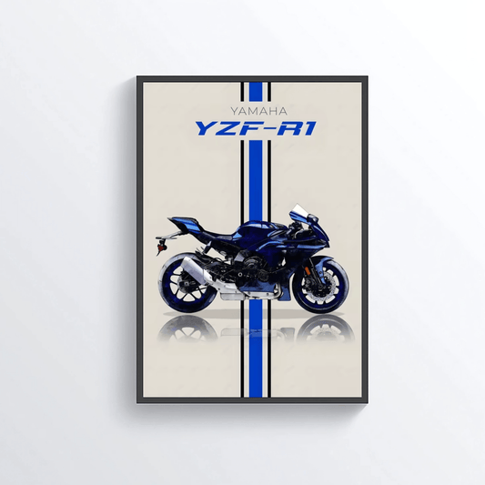 Yamaha YZF-R1 colored