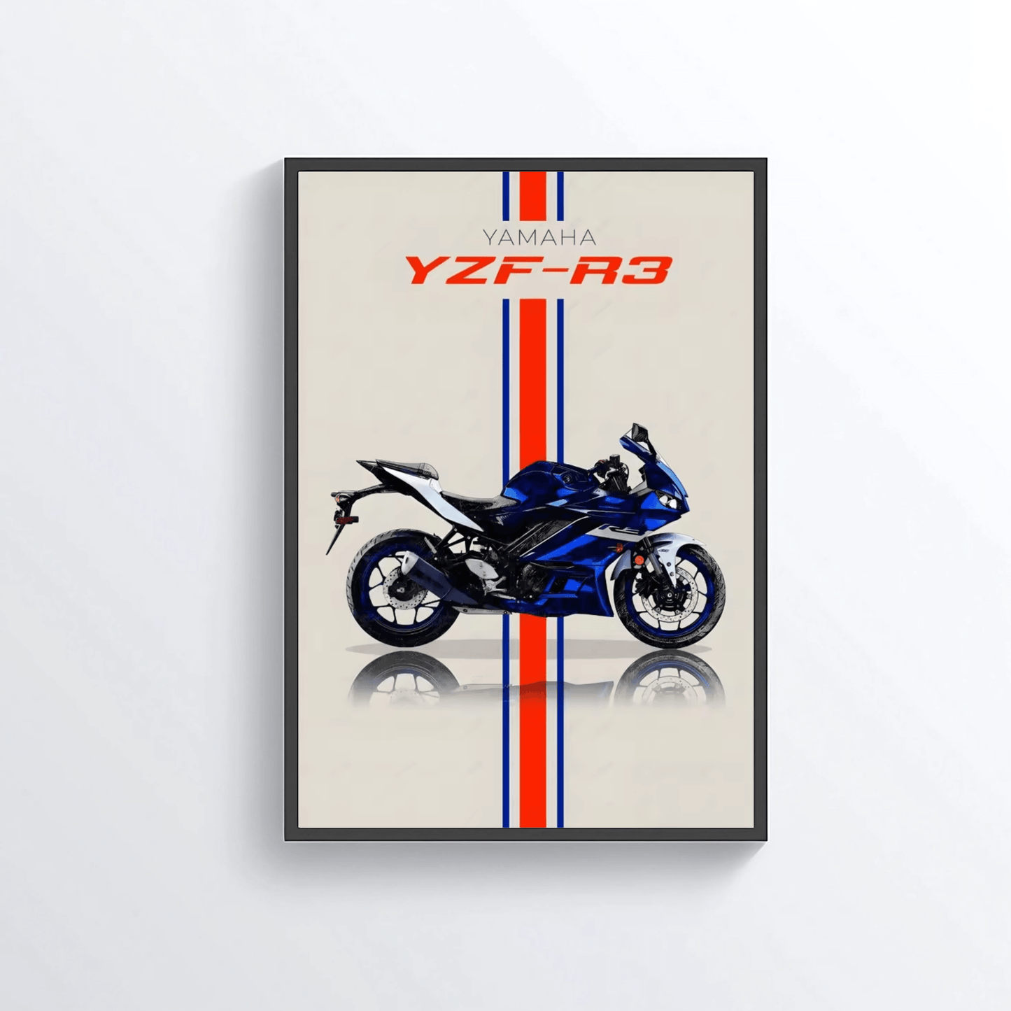 Yamaha YZF-R3 colored