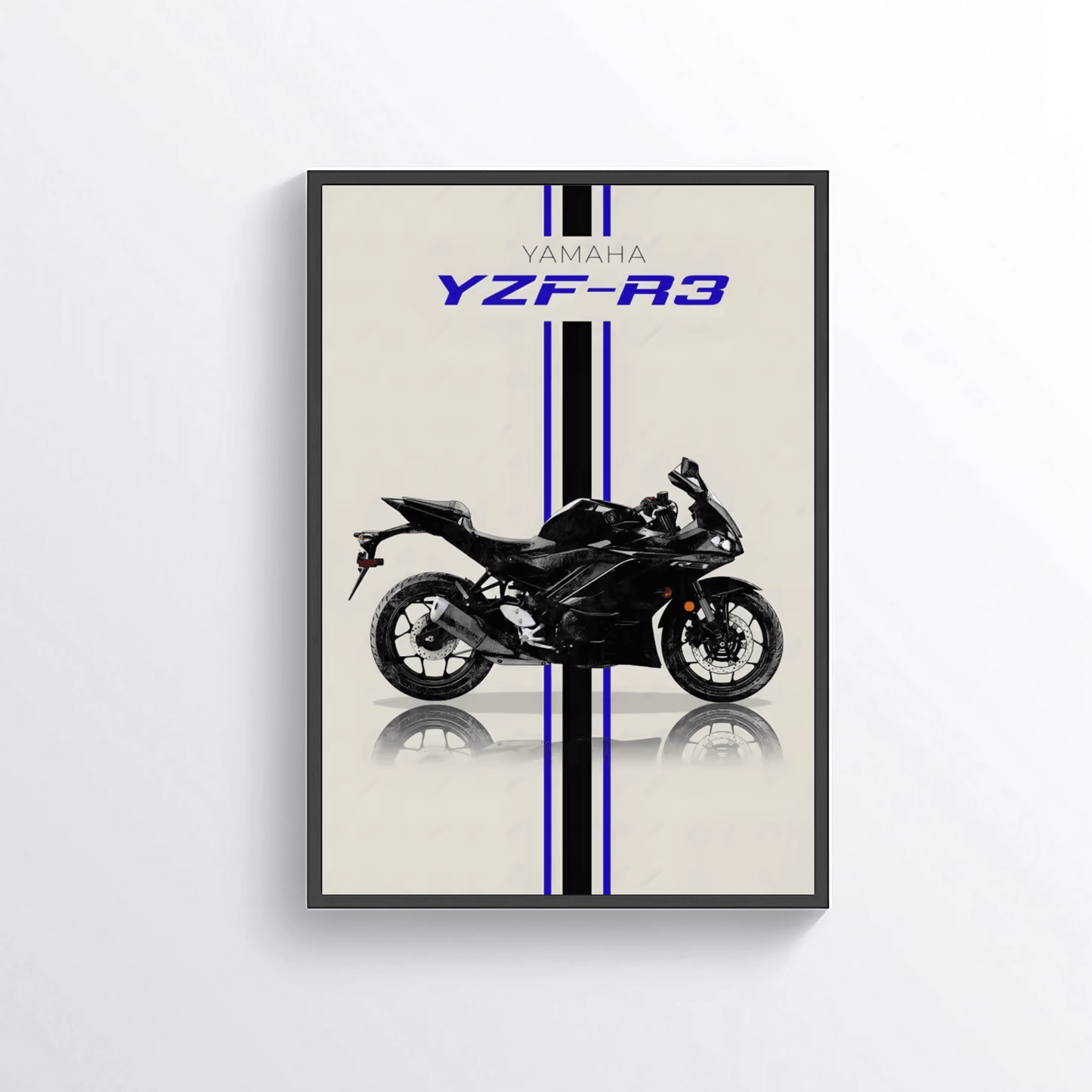 Yamaha YZF-R3 colored