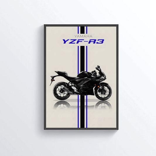 Yamaha YZF-R3 colored