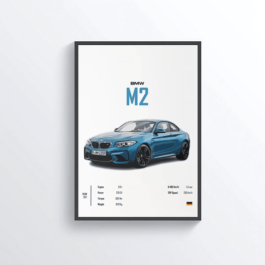 BMW M2 2017 colored