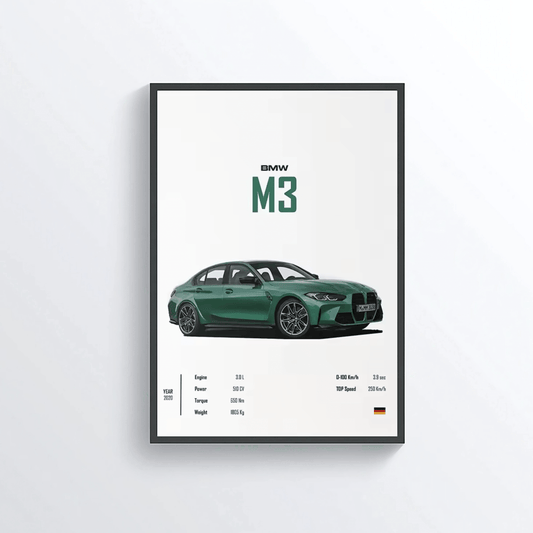 BMW M3 2020 colored