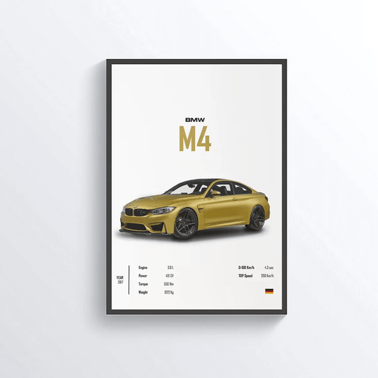BMW M4 2017 colored