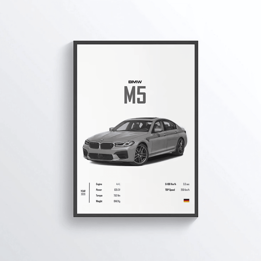 BMW M5 2020 colored