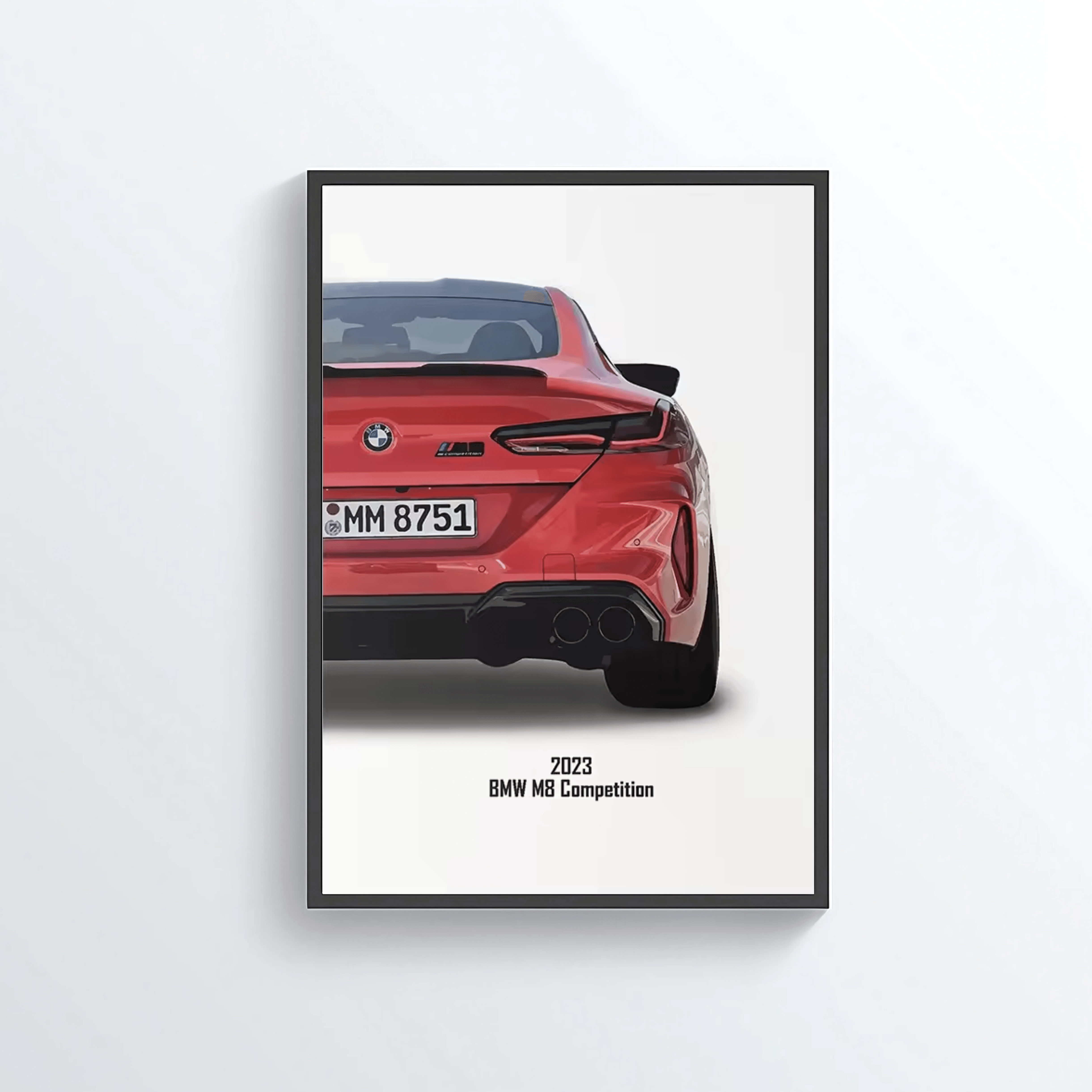 BMW M8 Competition 2023 colored