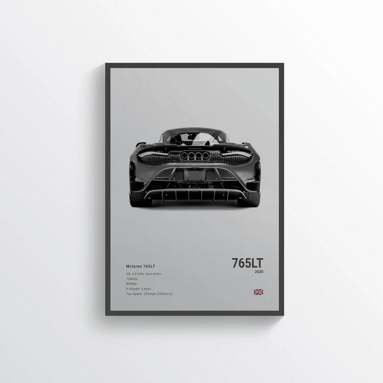 McLaren 765LT back