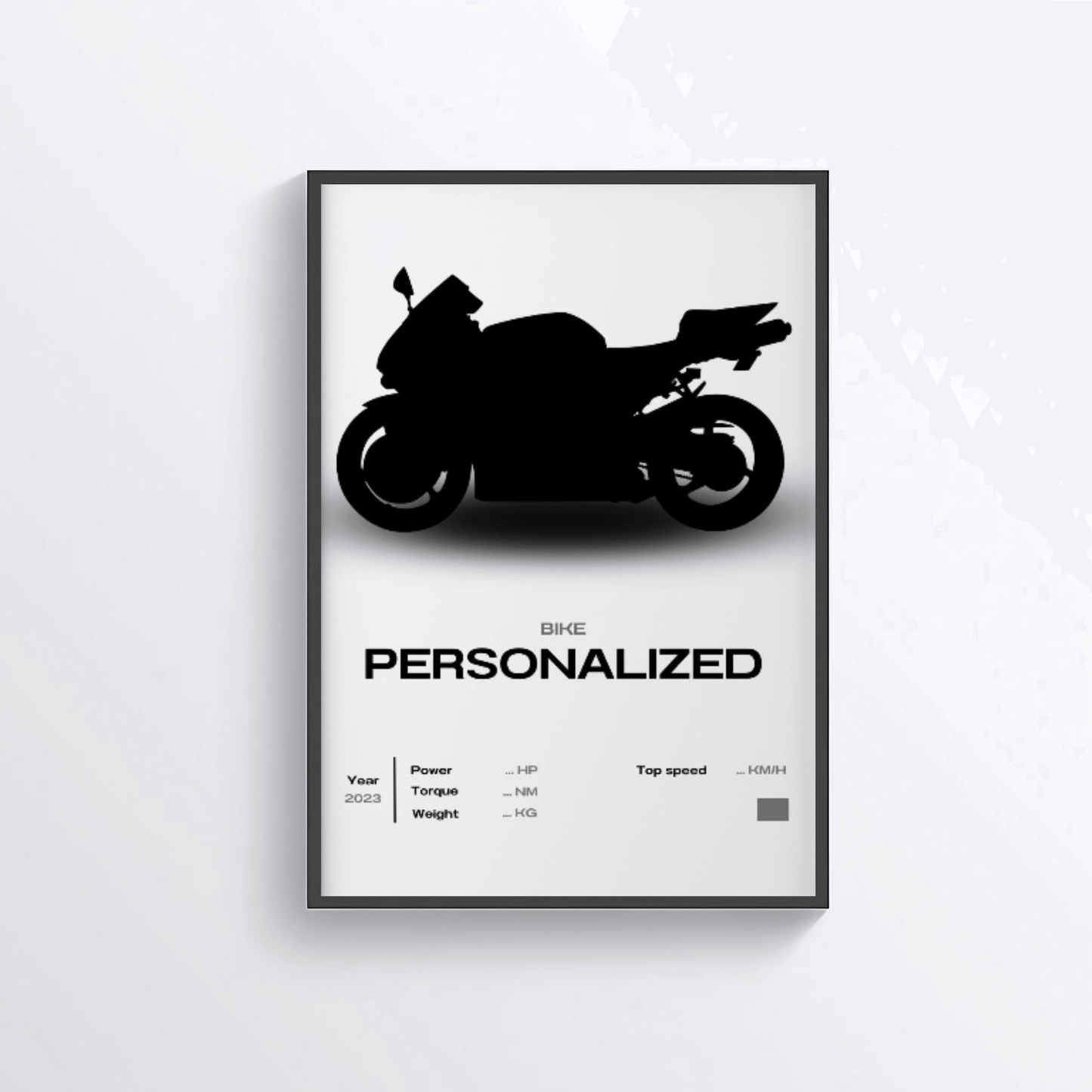 Customize your framed bike